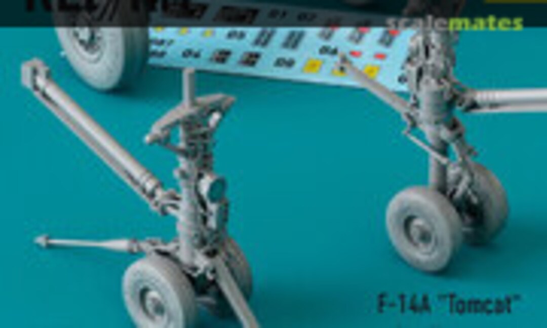 1:32 F-14A Tomcat landing gears with weighted wheels set for Tamiya kit (ResKit RSU32-0088) RSU32-0088