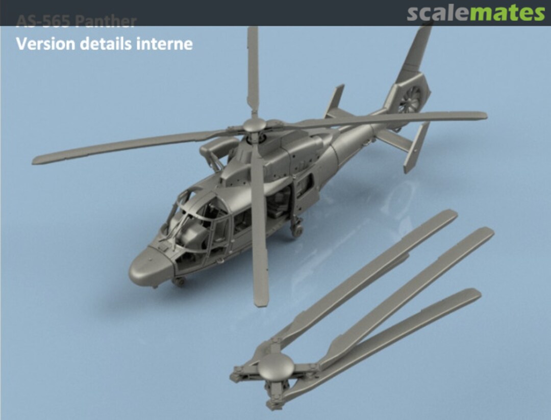 Boxart AS-565 Panther Interior Details Version, Unfolded Blades 3D 350 115DEP L'Arsenal Boxart AS-565 Panther Interior Details Version, Unfolded Blades 3D 350 115DEP L'Arsenal