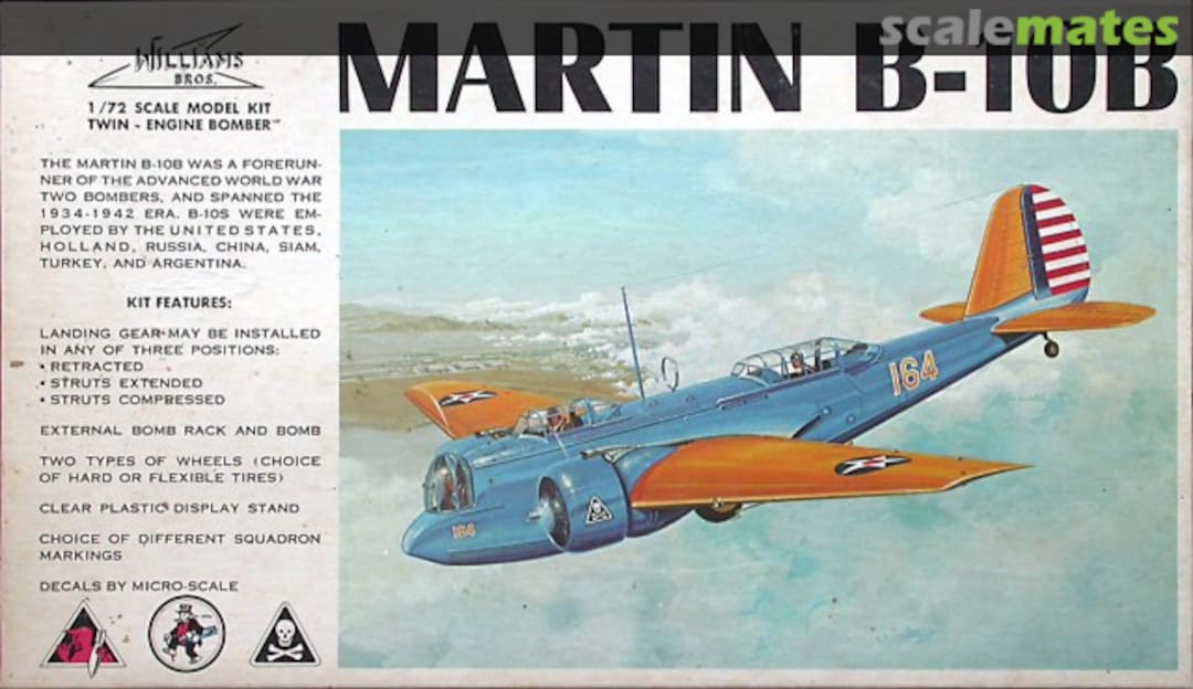 Boxart Martin B-10B 72-210 Williams Brothers Boxart Martin B-10B 72-210 Williams Brothers