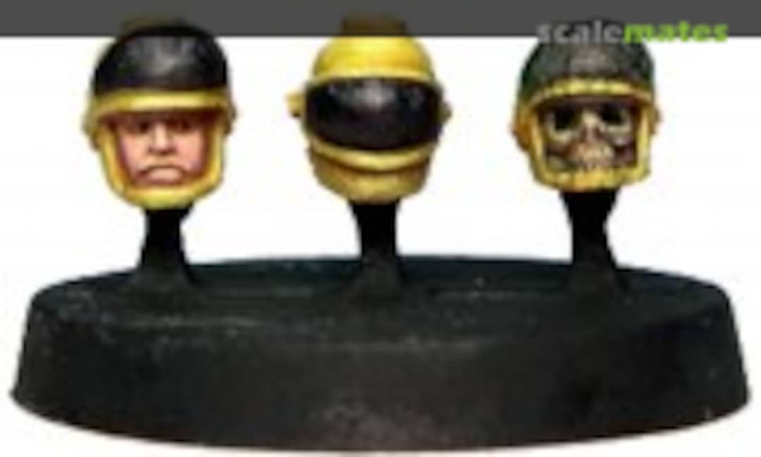 28mm Astronaut heads (Crooked Dice HEAD 04) HEAD 04