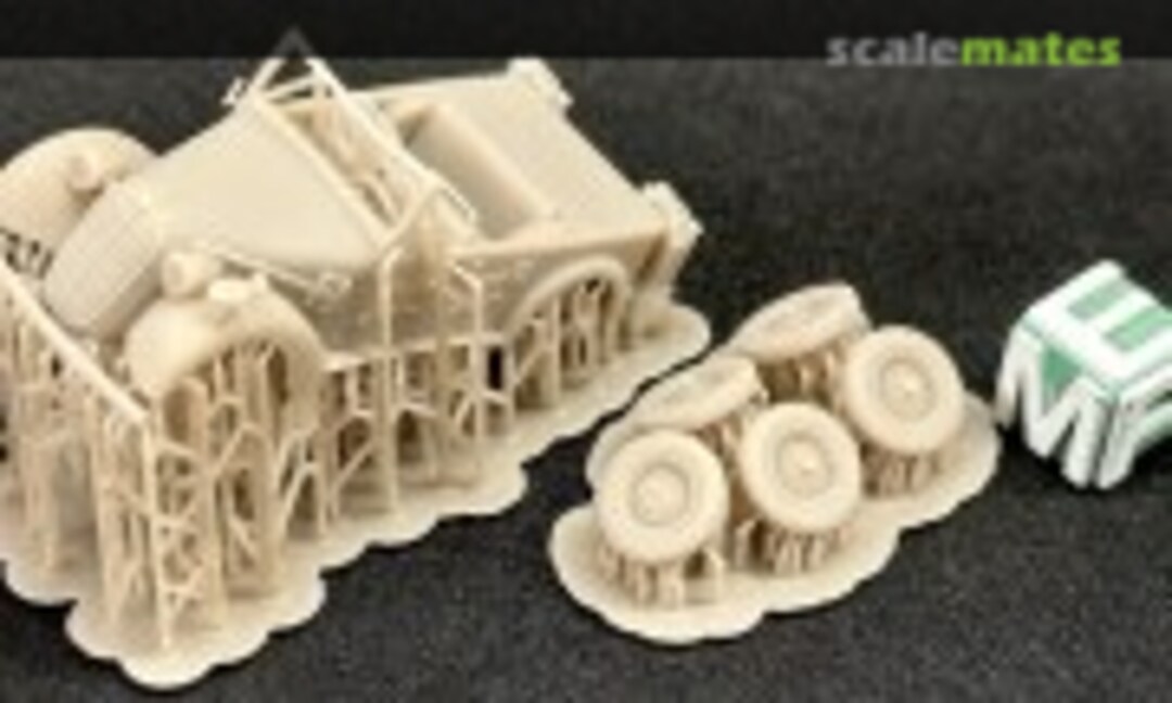 1:72 Samochód dwudrzwiowy Tatra 57K - bez dachu (EMP3d 72011417)