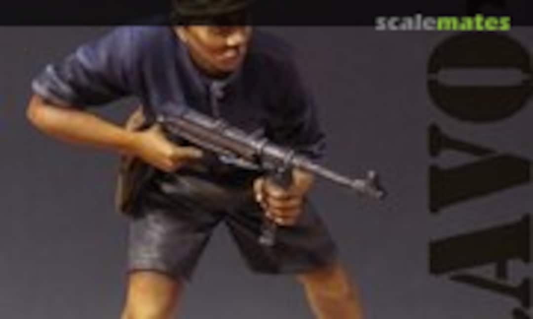 1:35 Vietkong Fighter (3), Local Forces (Bravo-6 B6-35015) B6-35015