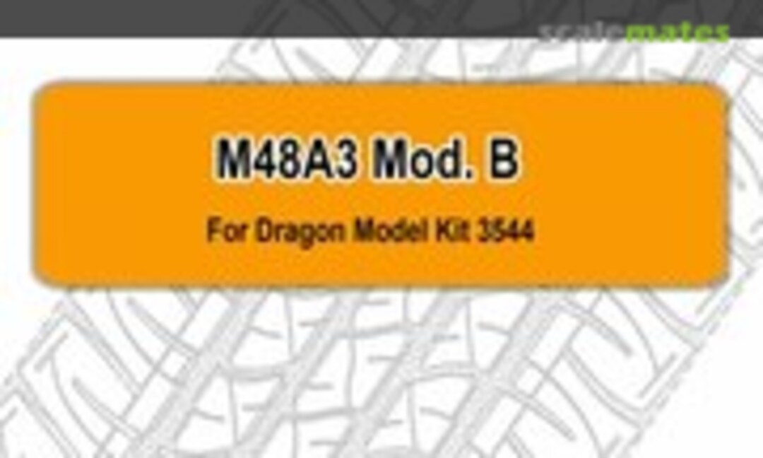 1:35 M48A3 Mod. B - Wheel Mask (Dragon Model 3544) (MAiM MAIMWM35007) MAIMWM35007