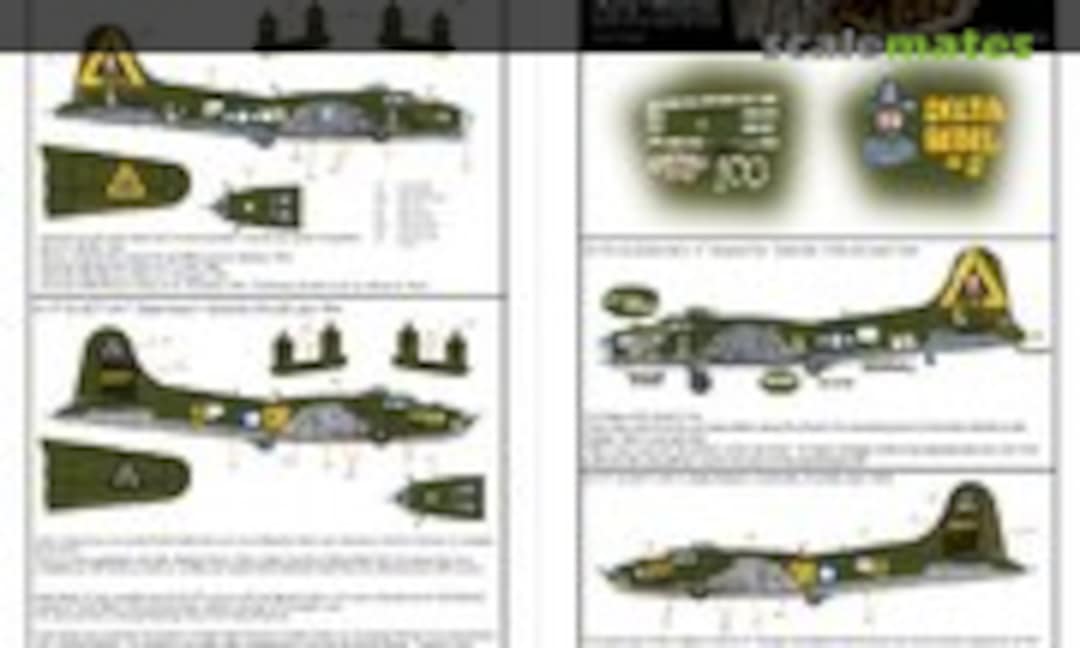 1:72 B-17F/G Flying Fortress (Kits-World KW172057) KW172057