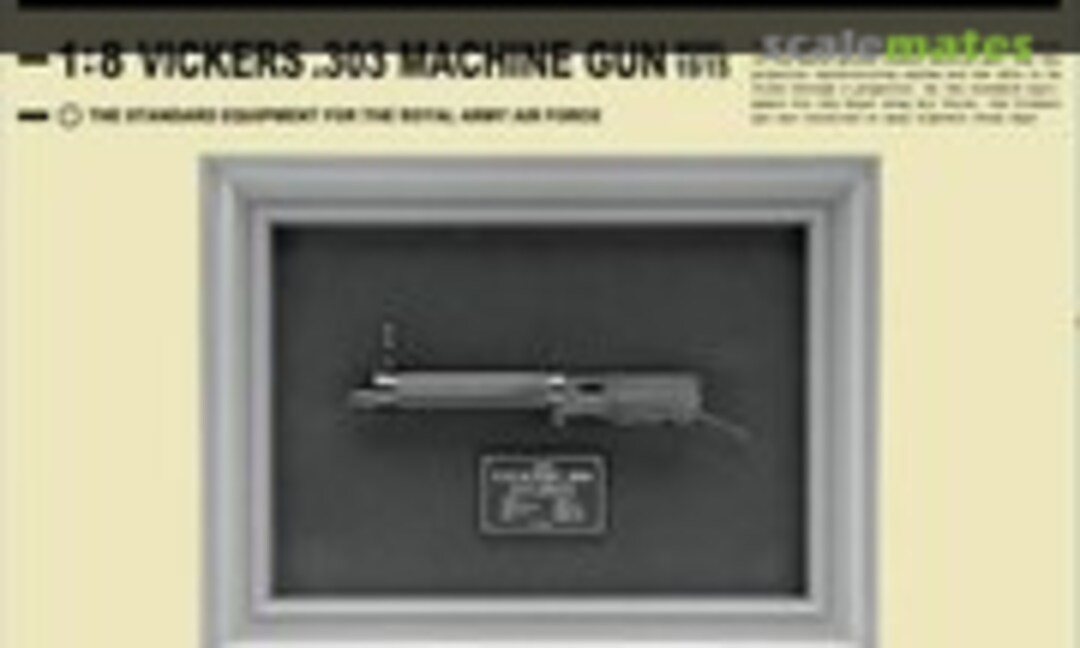 Vickers .303 Machine Gun Model 1915 (Hasegawa 52110)