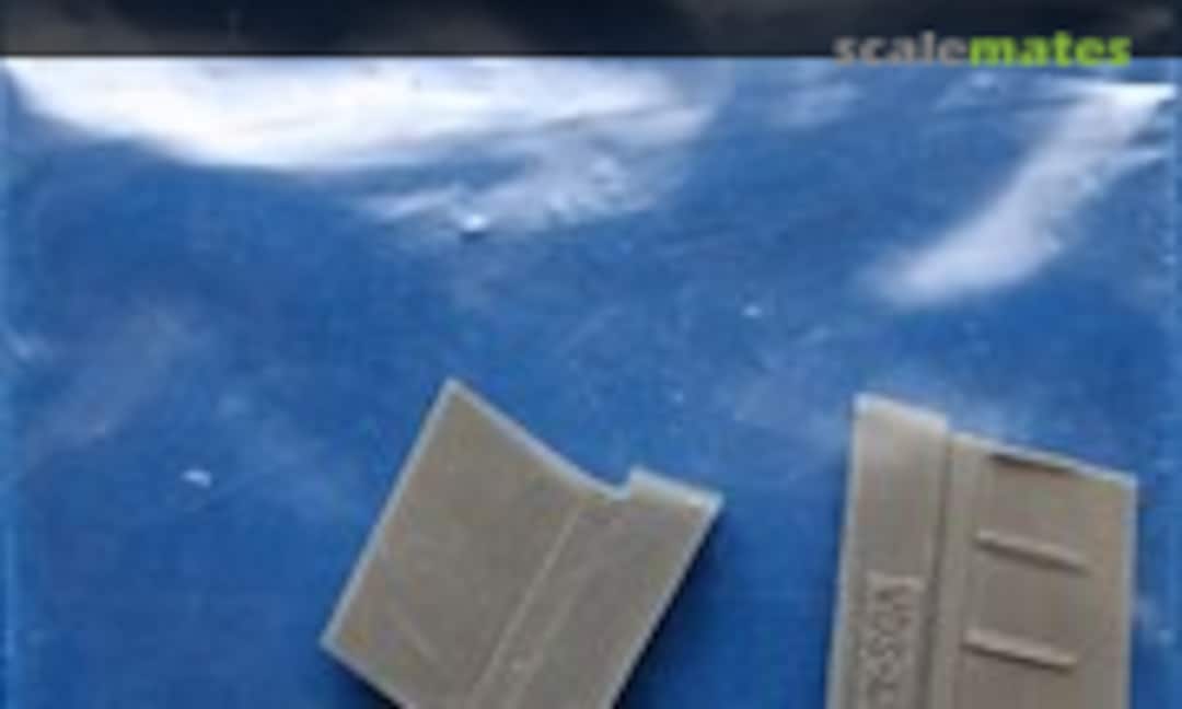 1:48 Bf 109F Radiator Flaps (ZVE kit) (Vector VDS48052) VDS48052