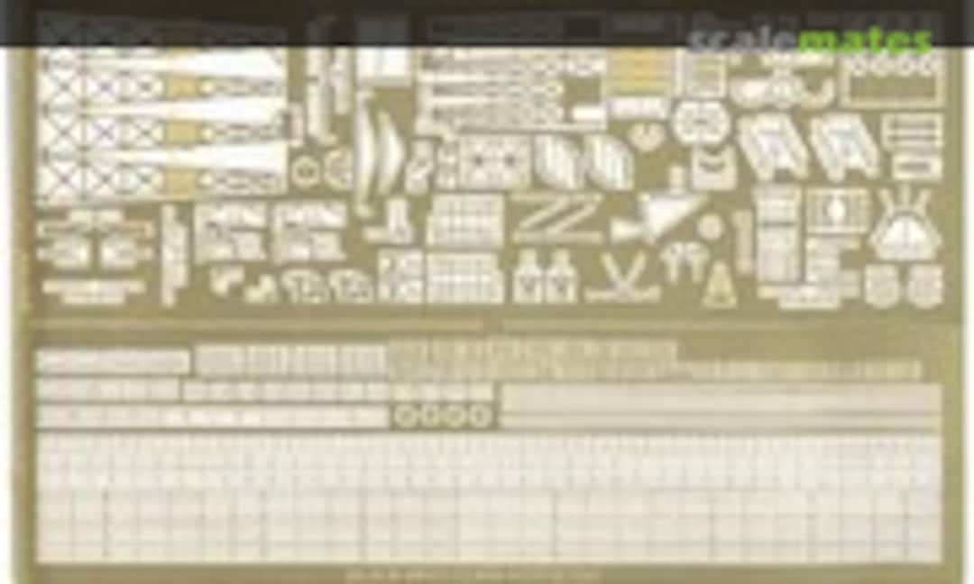 1:350 Black Swan Class Sloop Detail-up Set (1 Photo-Etched Sheet) (White Ensign Models PE 3588) PE 3588