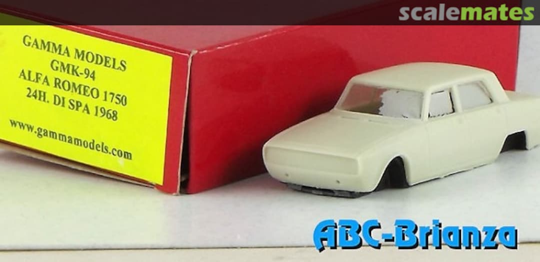 Boxart Alfa Romeo 1750 GMK094 Gamma Boxart Alfa Romeo 1750 GMK094 Gamma