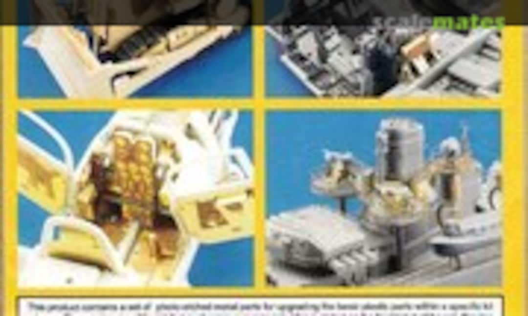 1:350 USS Iwo Jima LHD-7 - pt.3 superstructure (Eduard 53184) 53184