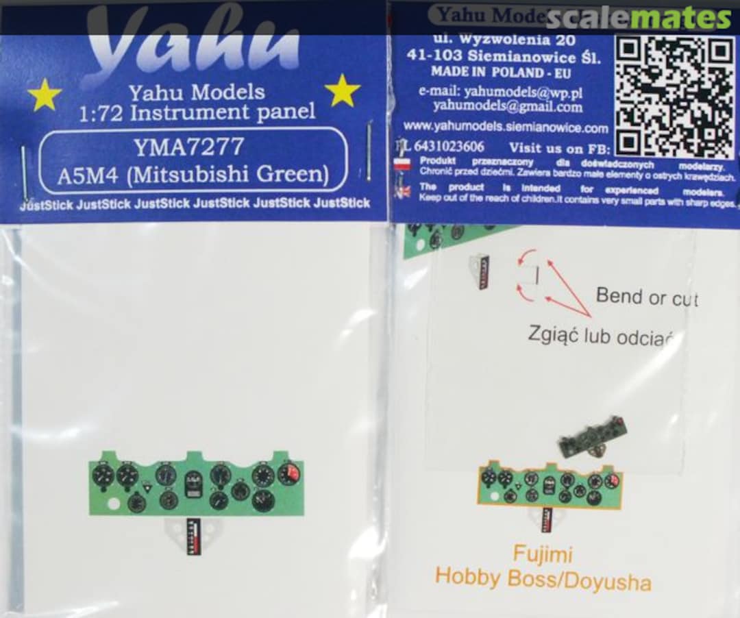 Boxart A5M4 (Mistubishi green) YMA7277 Yahu Models