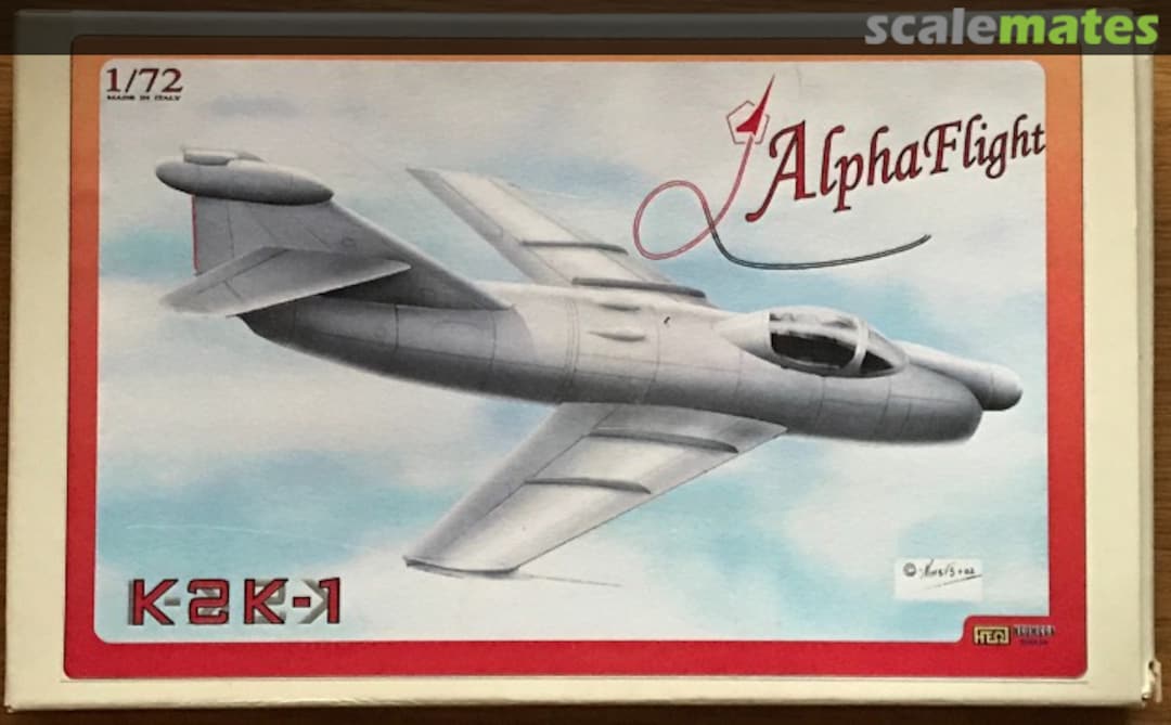 Boxart Mikoyan KS-1 Kennel AF-7201 Alpha Flight Boxart Mikoyan KS-1 Kennel AF-7201 Alpha Flight