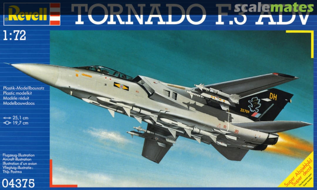Boxart Tornado F.3 ADV 04375 Revell Boxart Tornado F.3 ADV 04375 Revell