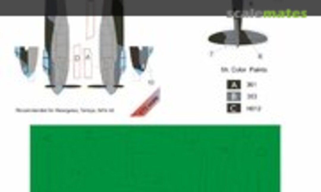 1:72 De Havilland Mosquito Mk.IV - Part I (Camouflage Painting Masks) (LF Models M7218) M7218