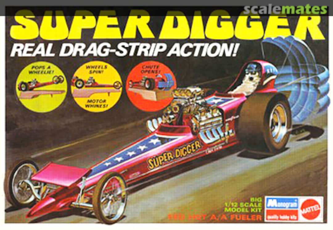 Boxart Super Digger 5991 Monogram/Mattel Boxart Super Digger 5991 Monogram/Mattel