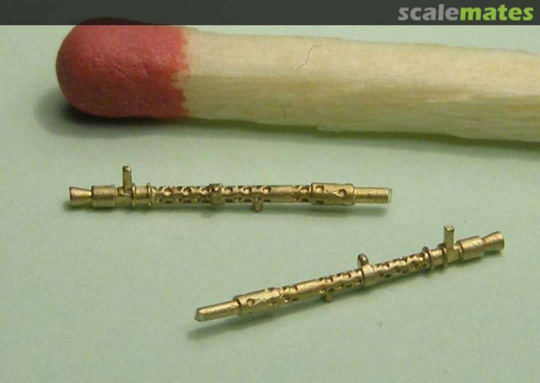 Boxart MG-34 gun barrel (2 pieces) A7218A Mini World