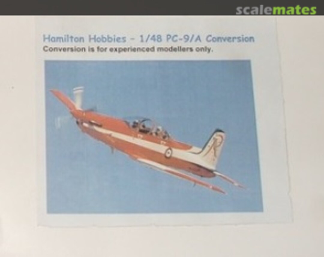 Boxart PC-9/A Conversion Hamilton Hobbies Boxart PC-9/A Conversion Hamilton Hobbies