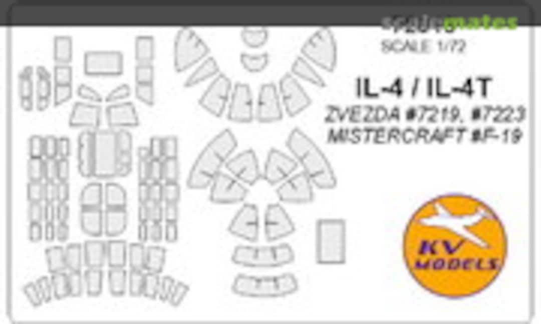 1:72 Il-4 / Il-4T (KV Models 72018) 72018