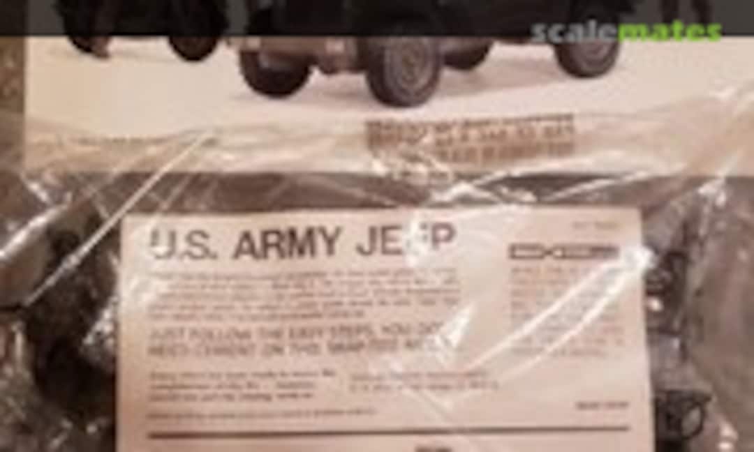 1:32 U.S. Army Jeep (Monogram 1688)