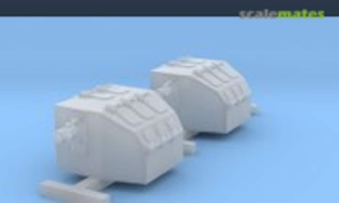 1:429 USS Pennsylvania BB-38 Mk.37 Directors (Model Monkey 426-Mk37-BB38) 426-Mk37-BB38