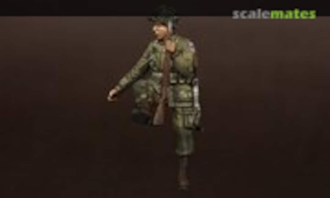 1:35 U.S. Army Airborne for jeep. Normandy, 1944. (SOGA Miniatures 35119) 35119