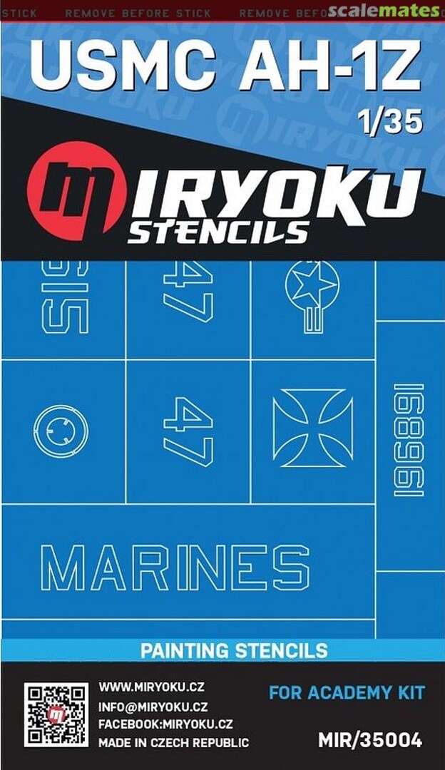 Boxart USMC AH-1Z VIPER MIR/35004 Miryoku Boxart USMC AH-1Z VIPER MIR/35004 Miryoku