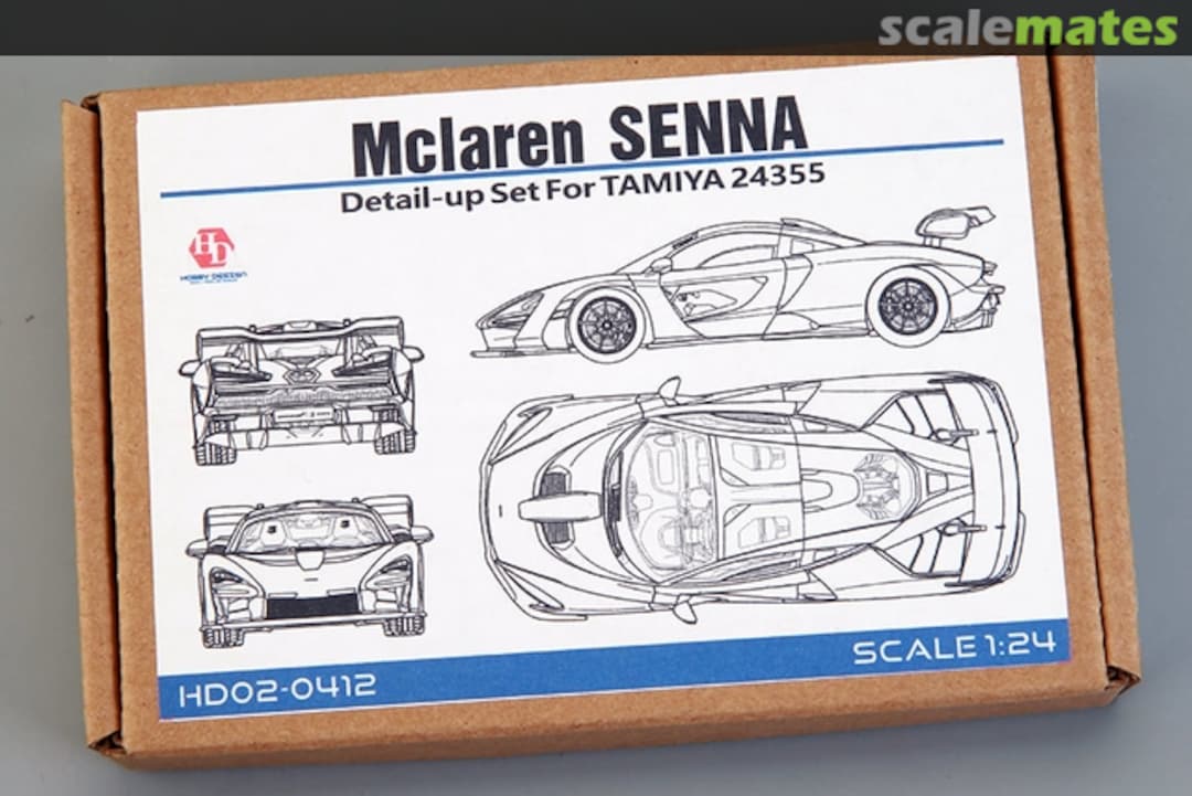 Boxart Mclaren SENNA detail-up set HD02-0412 Hobby Design Boxart Mclaren SENNA detail-up set HD02-0412 Hobby Design