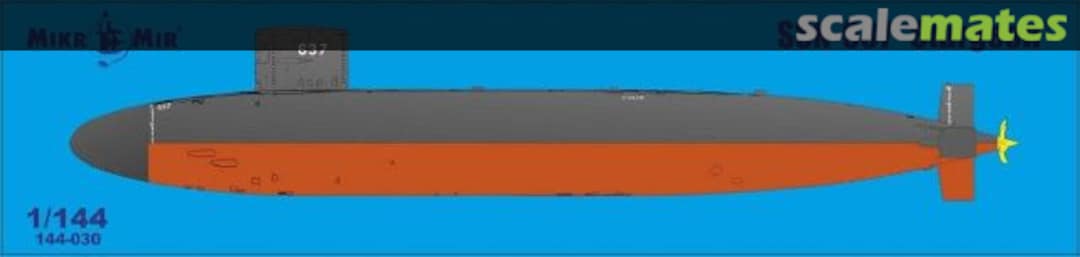 Boxart SSN-637 USS Sturgeon 144-030 MikroMir Boxart SSN-637 USS Sturgeon 144-030 MikroMir