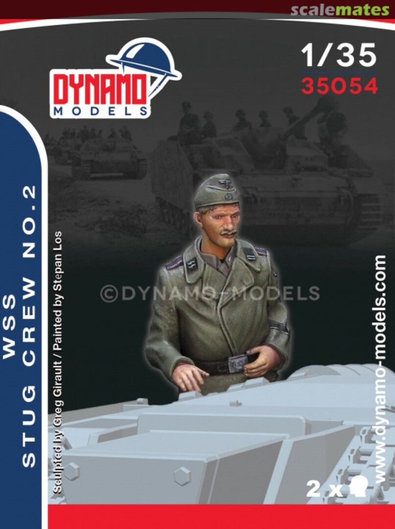 Boxart WSS - Stug Crew No.2 35054 Dynamo Models
