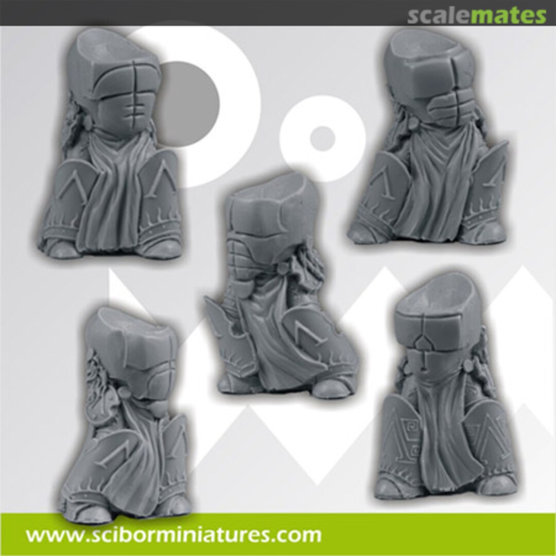 Boxart Spartan SF Armours Set (5 pcs) CPAR0108 Scibor Monsterous Miniatures