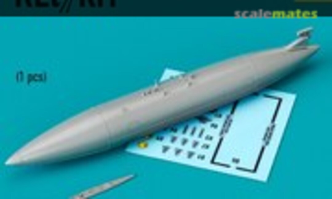 1:32 F-4 (F, G) Phantom II 610 gallon fuel tank late (ResKit RSU32-0116) RSU32-0116