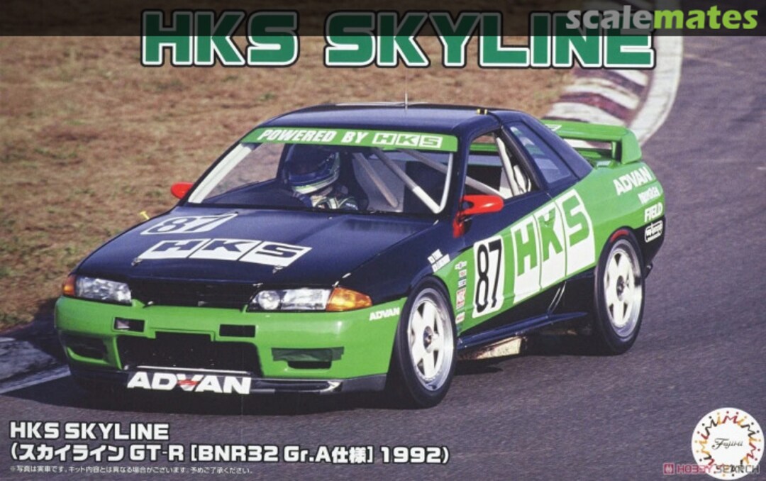 Boxart HKS Skyline (Skyline GT-R [BNR32 Gr.A] 1992) 04757 Fujimi