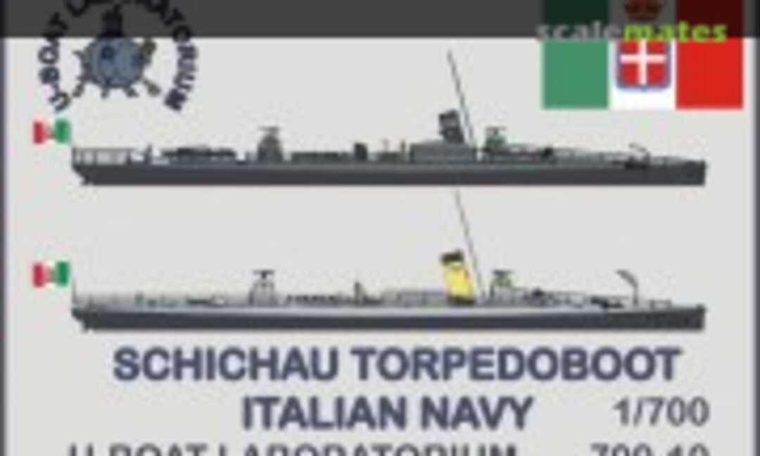 1:700 Schichau Torpedoboot Italian Navy (U-Boat-Laboratorium 700-10) 700-10