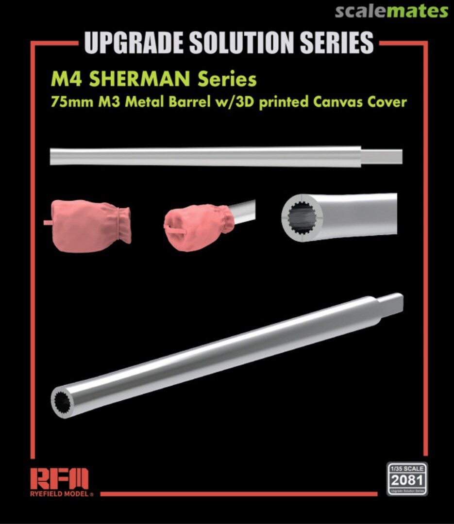 Boxart M4 Sherman series RM-2081 Rye Field Model Boxart M4 Sherman series RM-2081 Rye Field Model