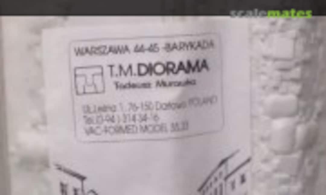 1:35 Warszawa 44-45 Barykada (T.M. Diorama 35.23)