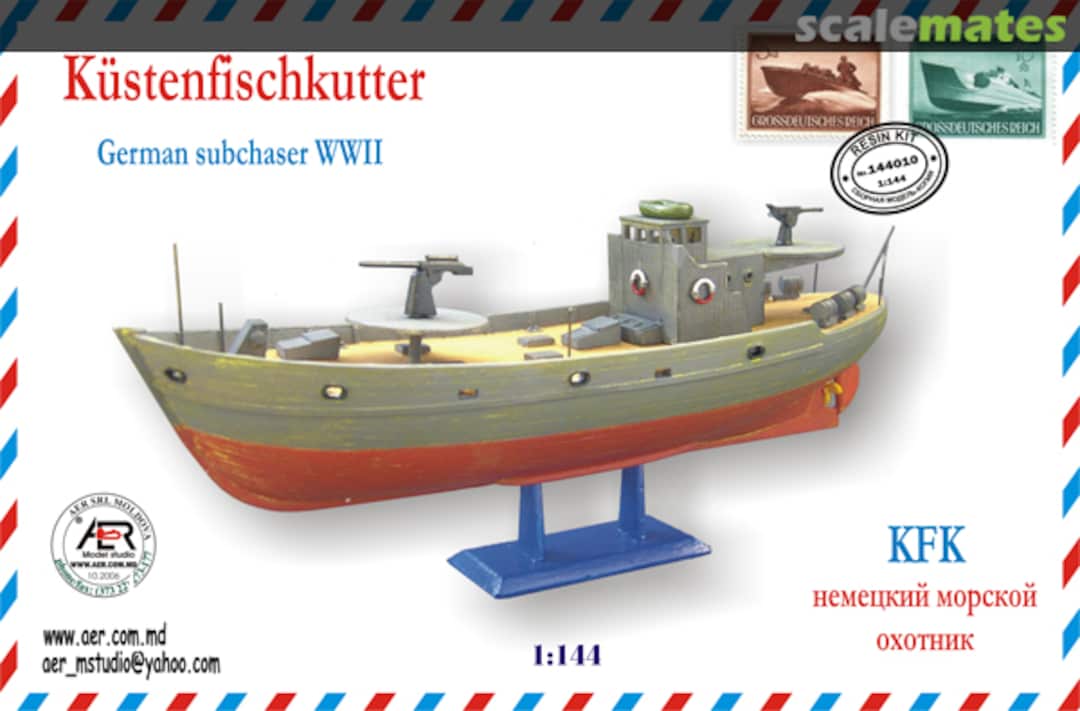 Boxart Küstenfischkutter AR 144010 AER Model Studio Boxart Küstenfischkutter AR 144010 AER Model Studio