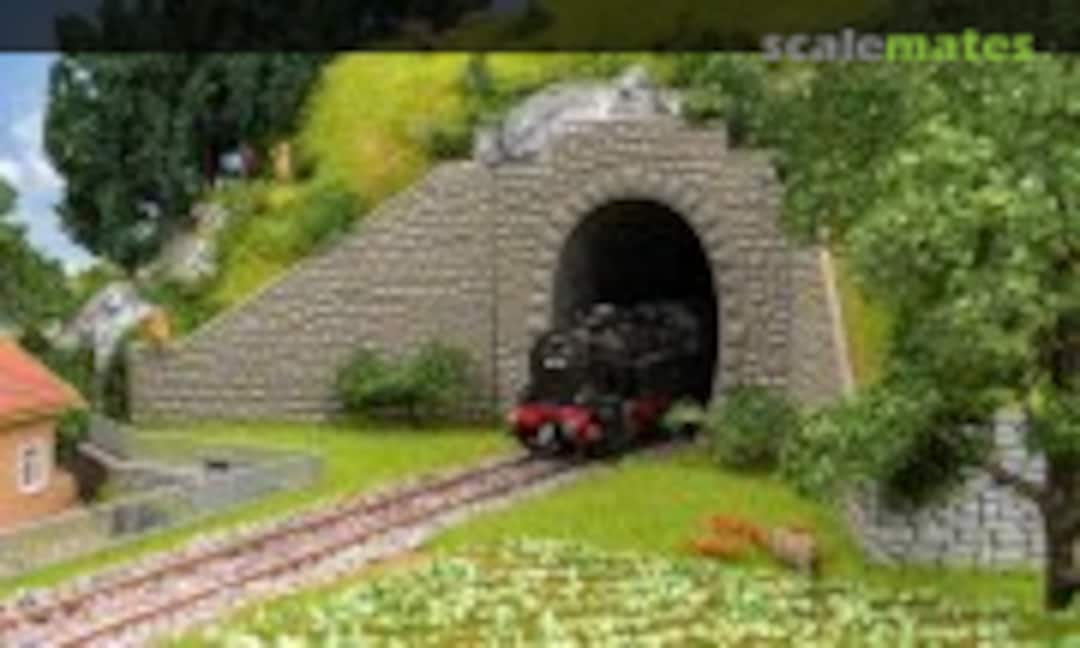 2 Tunnelportale 1-gleisig (Faller 120576)