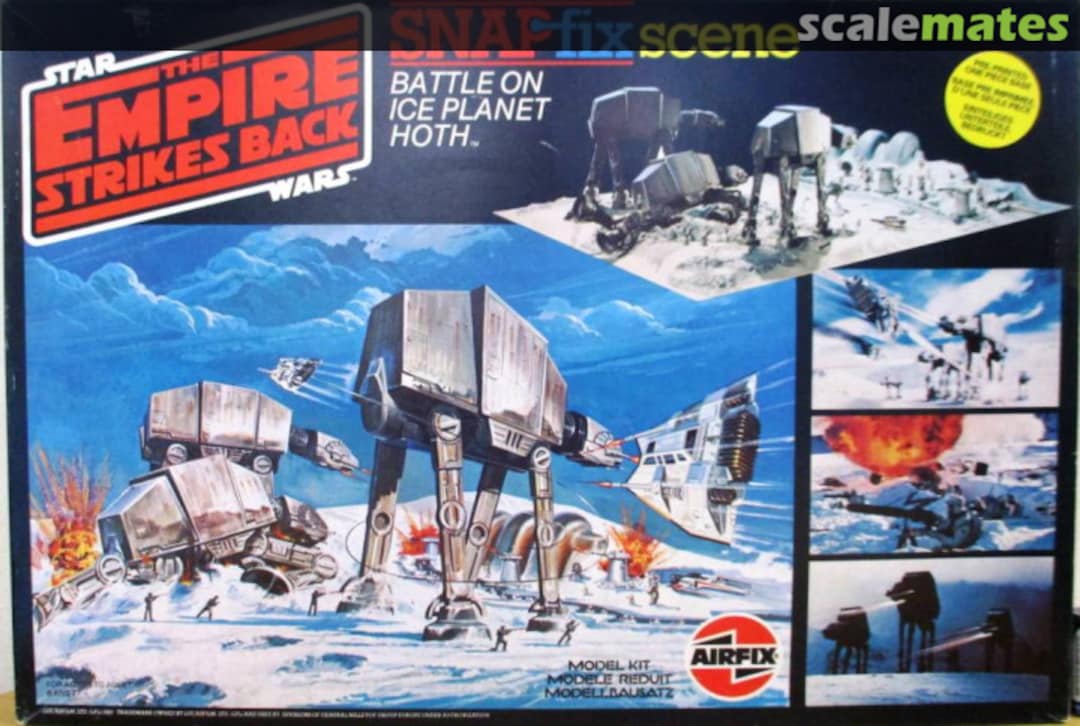 Boxart Battle on Ice Planet Hoth 10173 Airfix Boxart Battle on Ice Planet Hoth 10173 Airfix