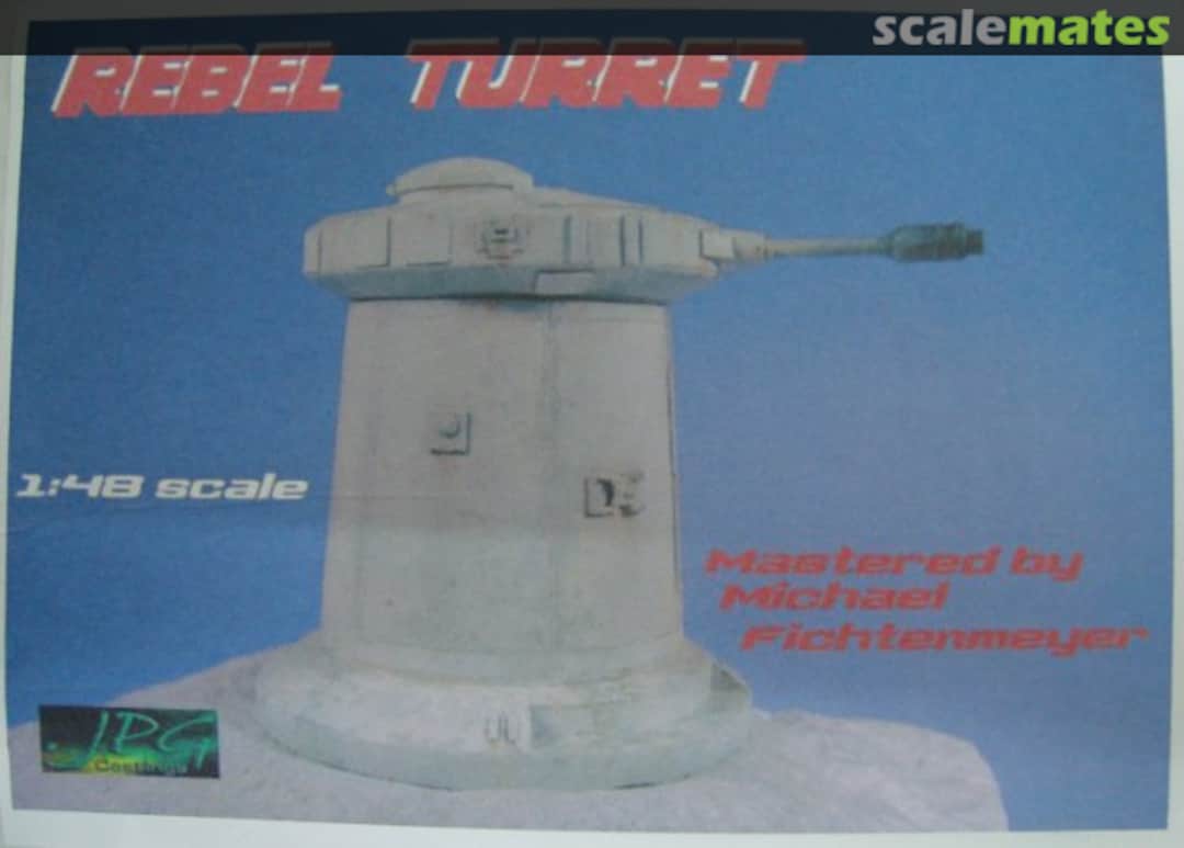 Boxart Rebel Turret 010101 Starship Modeler Kit Factory