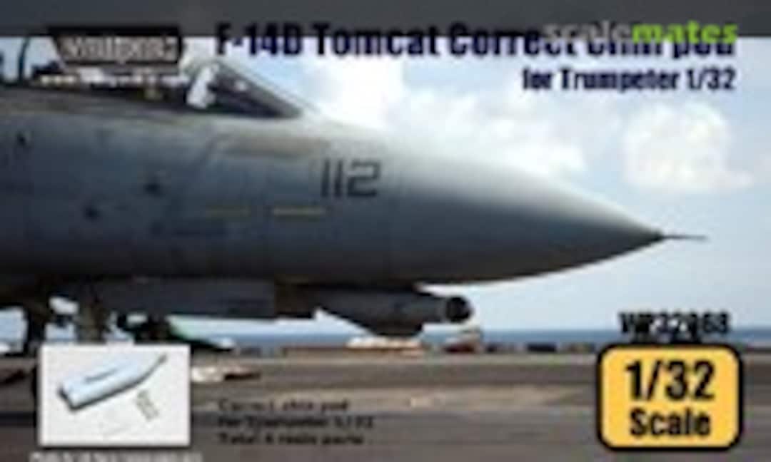 1:32 F-14D Tomcat Correct Chin Pod Set (Wolfpack WP32068) WP32068