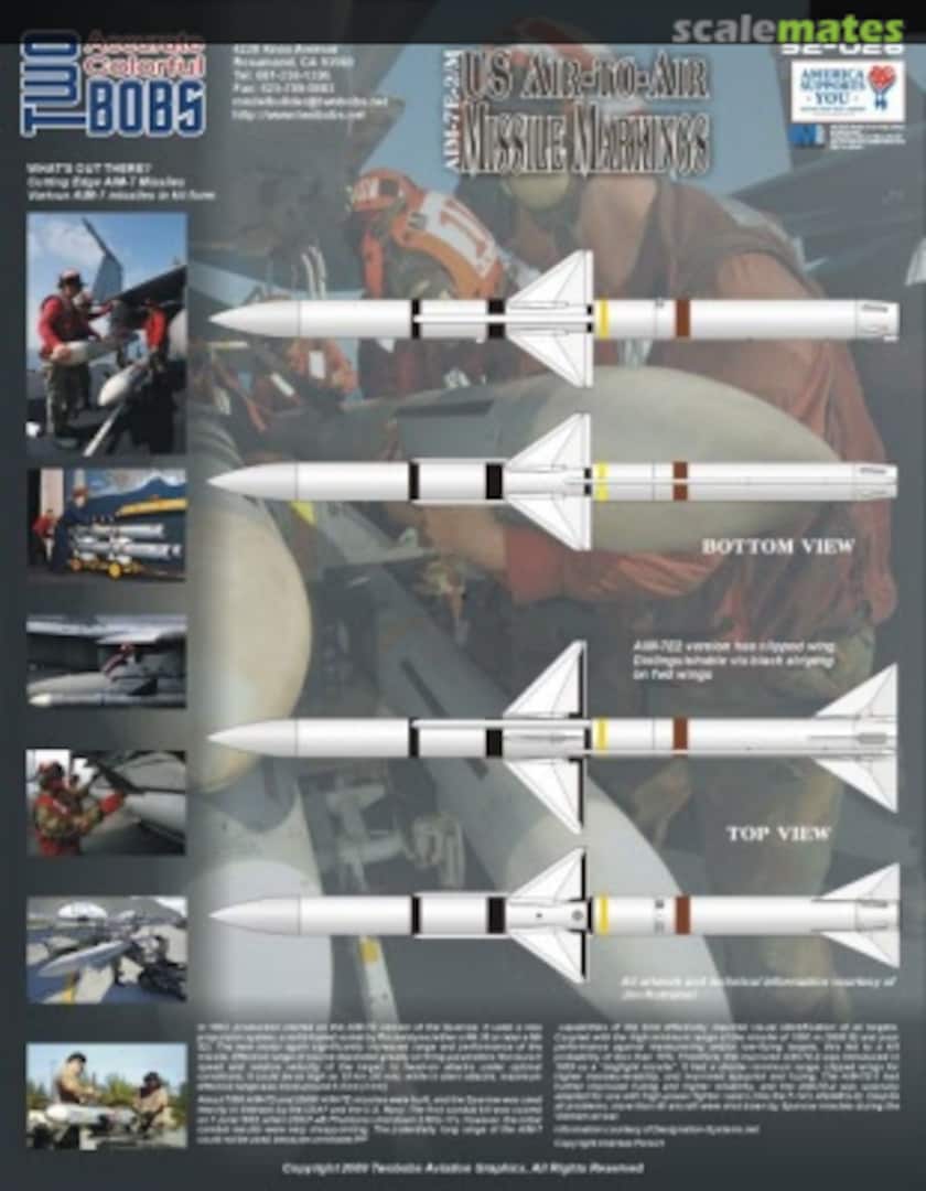 Boxart AIM-7E-2/M Sparrow 32-028 TwoBobs Aviation Graphics
