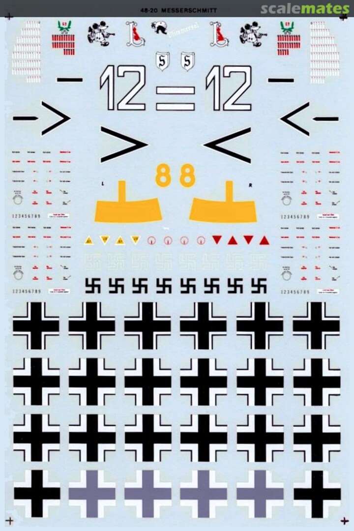 Boxart Bf 109 F/G Aces 48-20 SuperScale International Boxart Bf 109 F/G Aces 48-20 SuperScale International