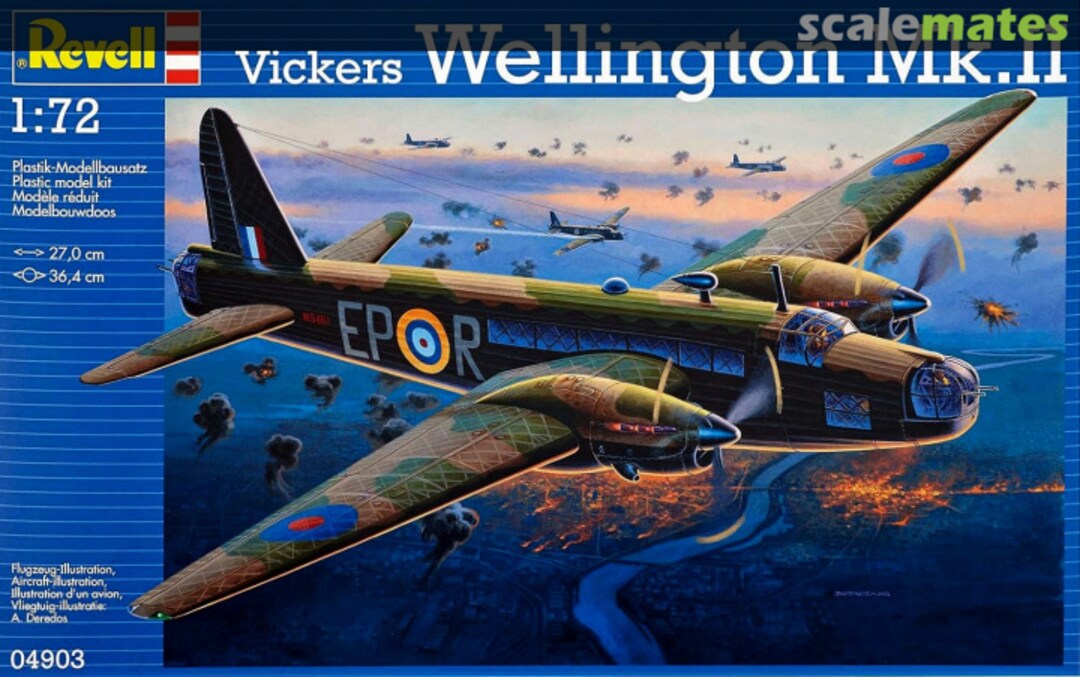 Boxart Vickers Wellington Mk.II 04903 Revell Boxart Vickers Wellington Mk.II 04903 Revell