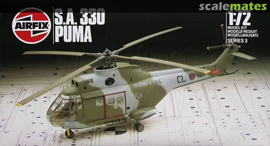Boxart S.A. 330 Puma 03021 Airfix Boxart S.A. 330 Puma 03021 Airfix