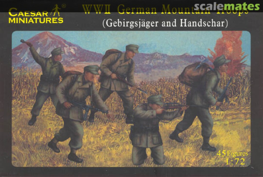 Boxart WWII German Mountain Troops H067 Caesar Miniatures Boxart WWII German Mountain Troops H067 Caesar Miniatures