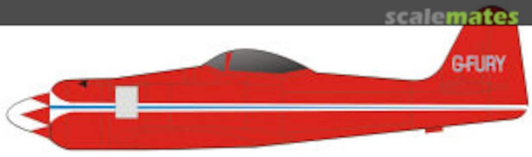 Boxart G-FURY FURY Red Red Pegasus Decals Boxart G-FURY FURY Red Red Pegasus Decals