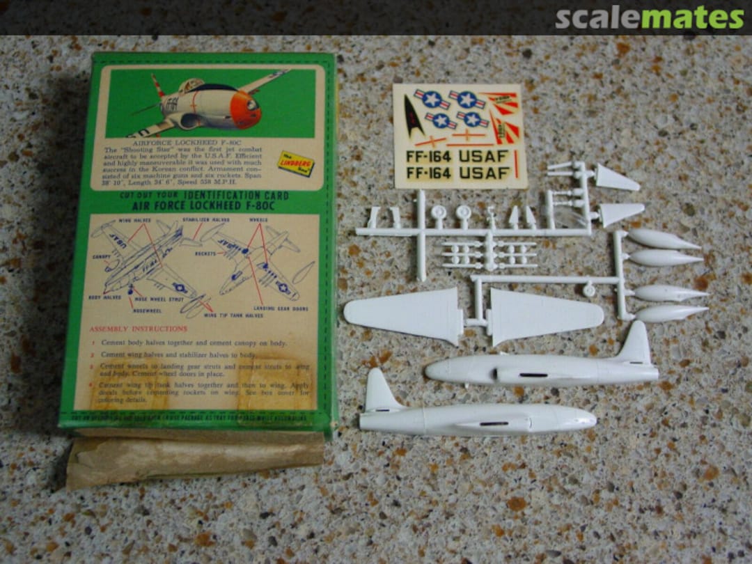 Contents Lockheed F-80C 426-39 Lindberg Contents Lockheed F-80C 426-39 Lindberg