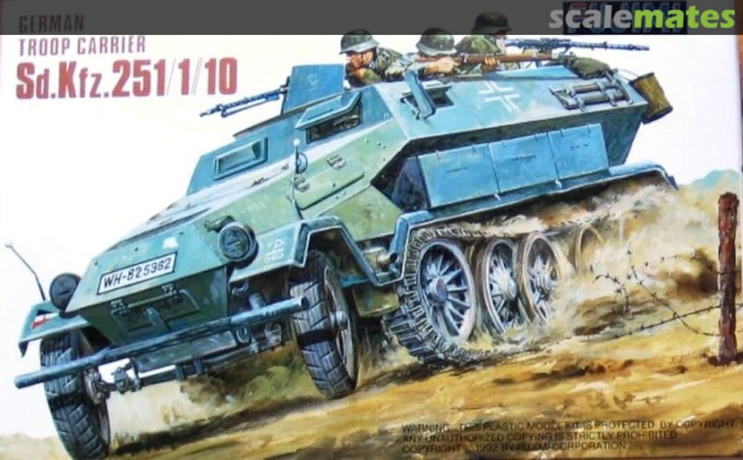 Boxart Sd.Kfz. 251/1//10 76006 Fujimi Boxart Sd.Kfz. 251/1//10 76006 Fujimi