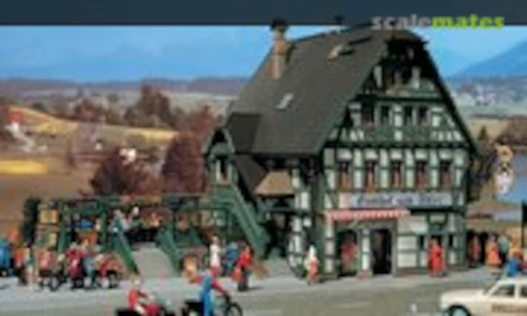 Tavern with interior and Butcher shop (Vollmer 47711)