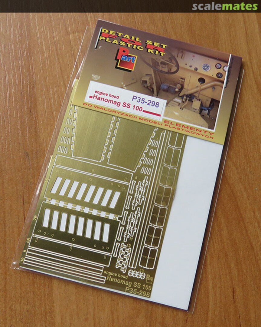 Boxart Hanomag SS-100 - Engine Hood P35-298 Part Boxart Hanomag SS-100 - Engine Hood P35-298 Part