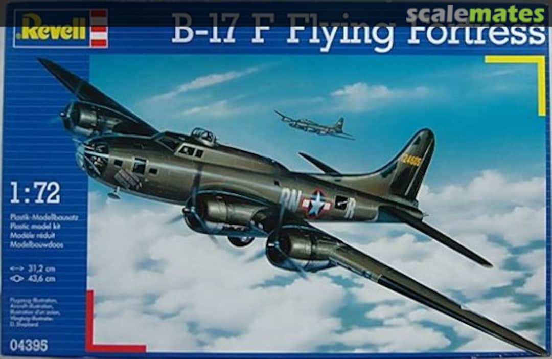 Boxart B-17 F Flying Fortress 04395 Revell Boxart B-17 F Flying Fortress 04395 Revell